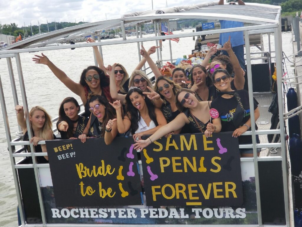 Cycle Boat Bachelorette Party