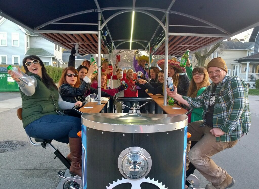 Cheers to Rochester Pedal Tours